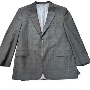 Peter Carland Collection Sport Suit Coat Blazer Jacket 44R 100% Wool Great Scott